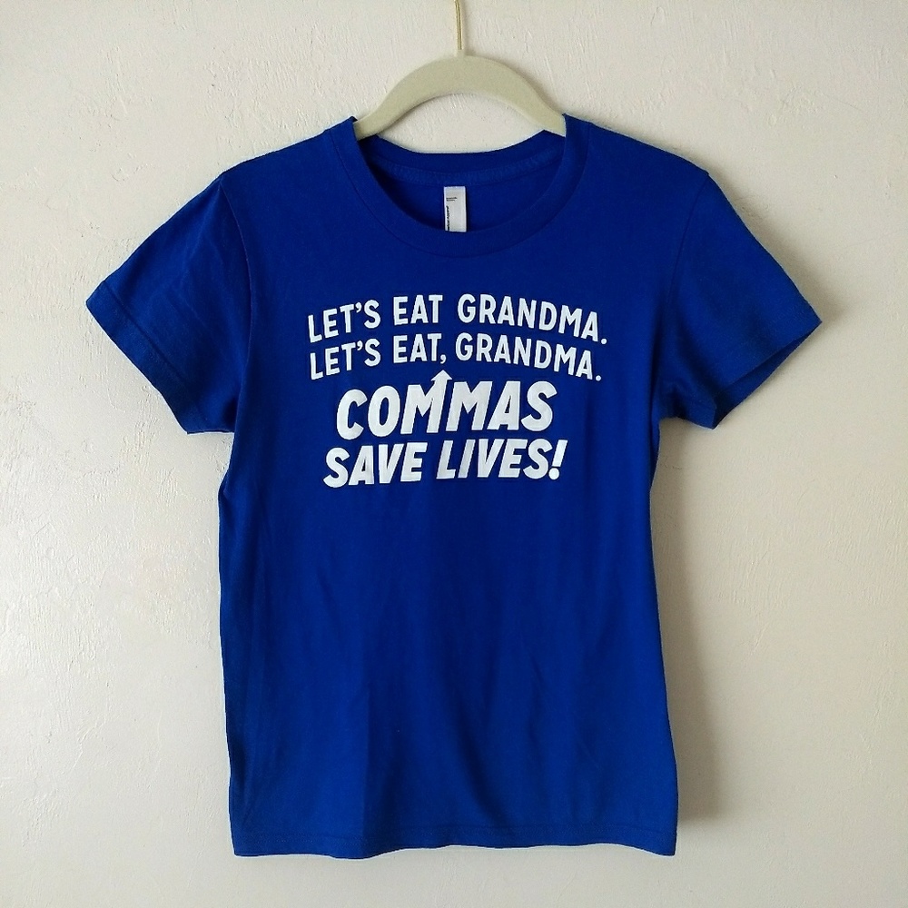 American Apparel COMMAS SAVE LIVES Tee